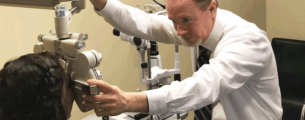 Eye test Dr Alexander