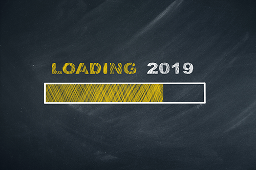 Eye Care Resolutions 2019 | image showing loading bar for 2019