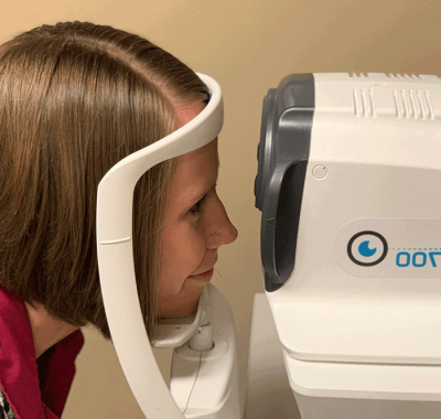 Adult eye exam