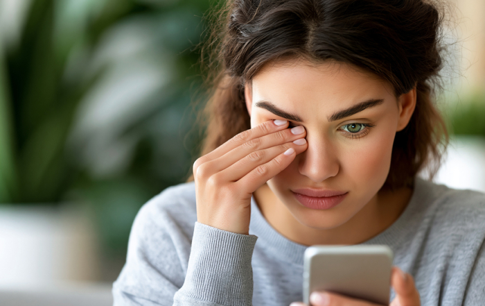 eye exam for eye strain